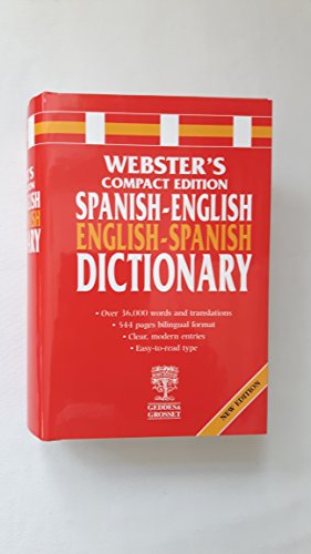 Websters Spanish English Dictionary