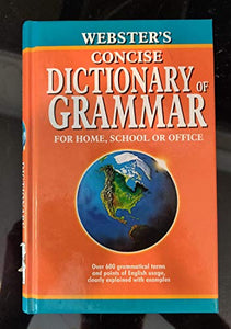 Webster's Concise Dictionary of Grammar 