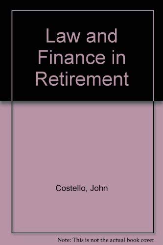 Law and Finance in Retirement