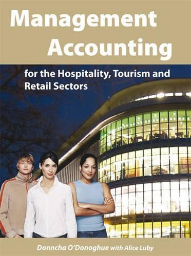Management Accounting for the Hospitality, Tourism and Retail Sectors