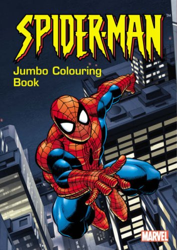 Spider-Man Jumbo Colouring Book