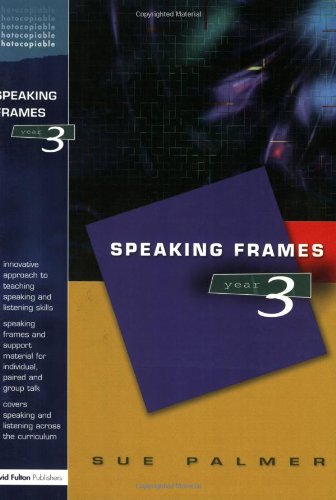 Speaking Frames -- Year 3