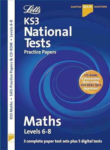 KS3 National Test Practice Papers Maths 6-8 Qcacd-Rom Tests