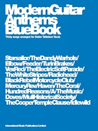 Modern Guitar Anthems Blue Book