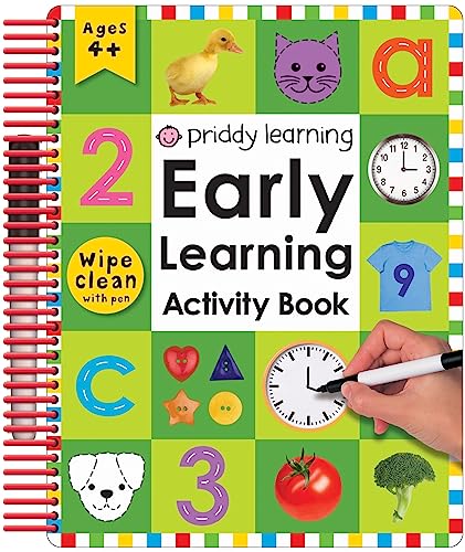Wipe Clean Early Learning Activity Book