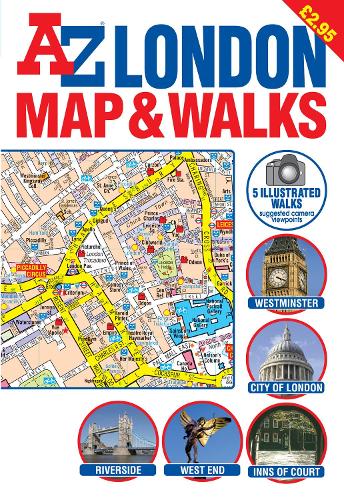 London A-Z Map and Walks