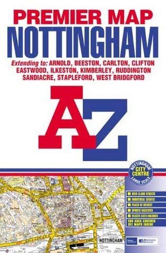 Premier Map of Nottingham