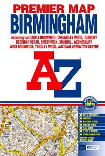 Premier Map of Birmingham