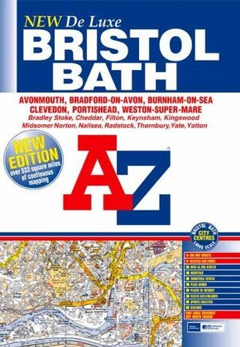 A-Z Bristol and Bath Deluxe Street Atlas