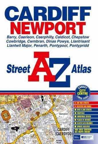 A-Z Street Atlas of Cardiff and Newport