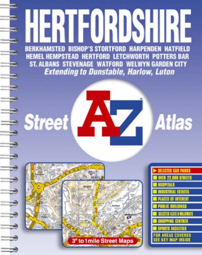 Hertfordshire Street Atlas