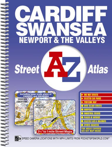 Cardiff, Swansea and The Valleys Street Atlas