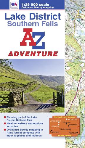 Lake District (Southern Fells) Adventure Atlas