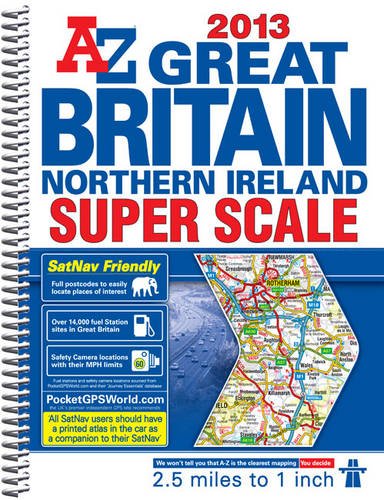 Great Britain Super Scale Road Atlas