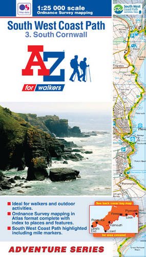 SW Coast Path South Cornwall Adventure Atlas