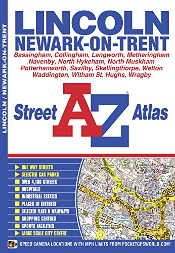 Lincoln A-Z Street Atlas