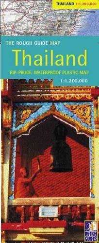 A Rough Guide Map Thailand