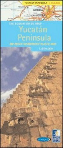 The Rough Guide Map Yucatan Peninsula