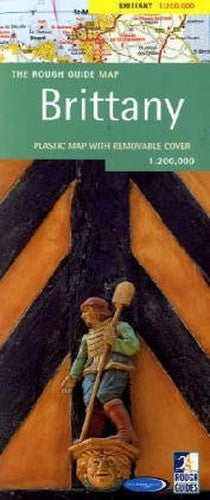 The Rough Guide Map Brittany