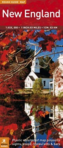 The Rough Guide Map New England