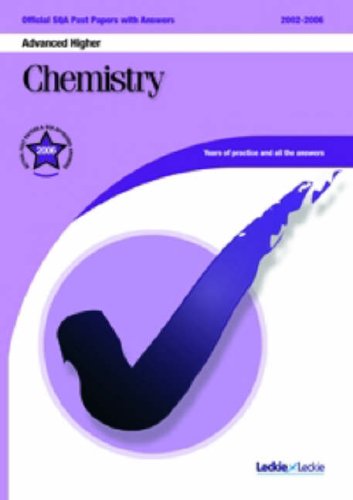 Chemistry Advanced Higher SQA Past Papers