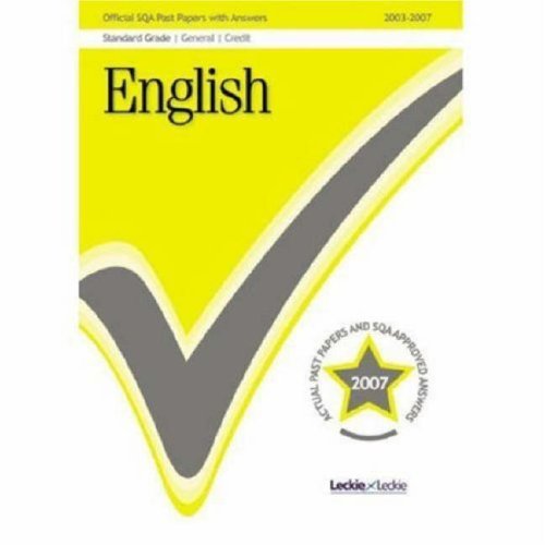 English General / Credit SQA Past Papers