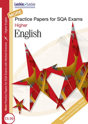 More Higher English Practice Papers for SQA Exams