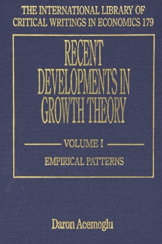 Recent Developments in Growth Theory