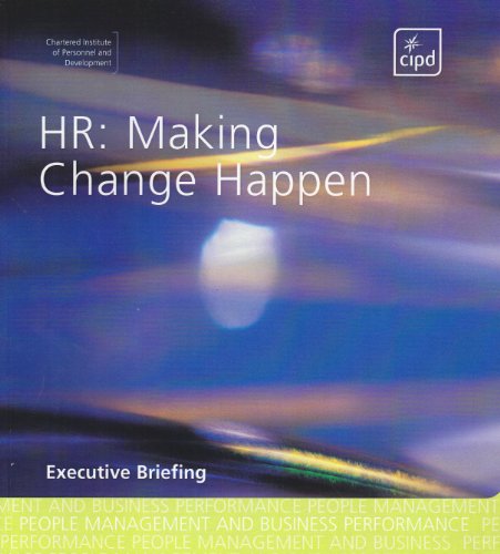 HR: Making Change Happen
