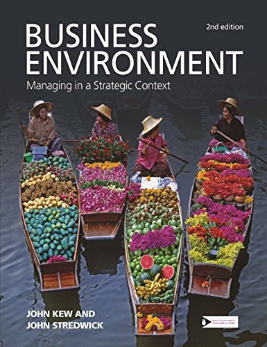 Business Environment : Managing in a Strategic Context
