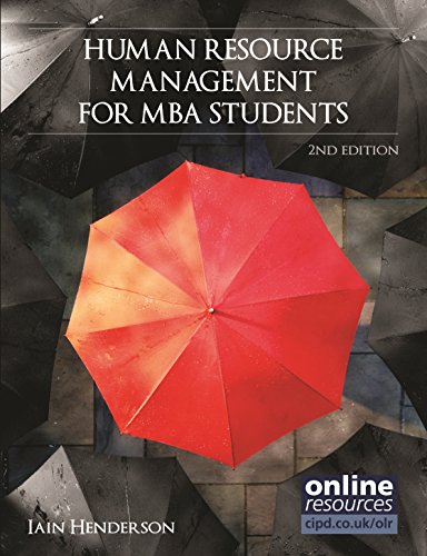 Human Resource Management for MBA Students