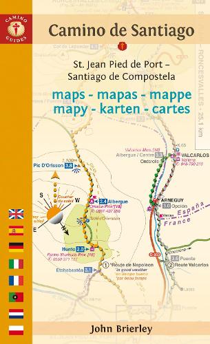 Camine De Santiago Maps - Ninth Edition
