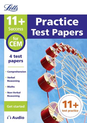 11+ Practice Test Papers (Get started) for the CEM tests inc. Audio Download