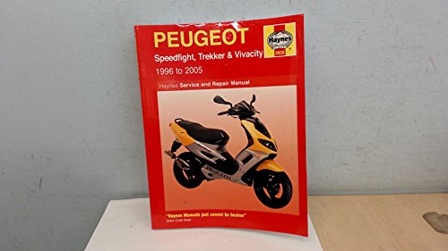 Peugeot Speedfight, Trekker and Vivacity Service and Repair Manual