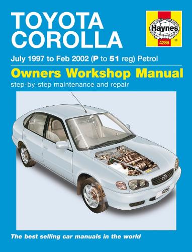 Toyota Corolla Petrol (July 97 - Feb 02) P To 51