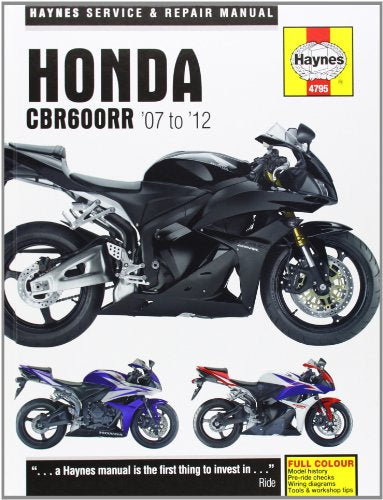 Honda CBR600RR Service and Repair Manual