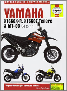 Yamaha XT660 & MT-03 Service and Repair Manual 