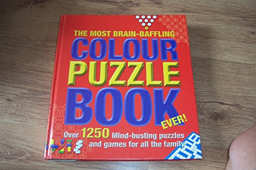 The Most Brain Baffling Colour Puzzle Book.