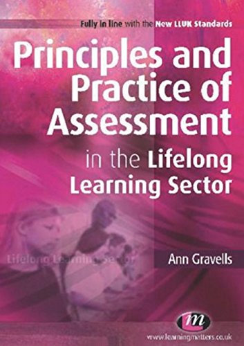 Principles and Practice of Assessment in the Lifelong Learning Sector