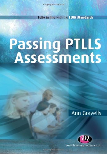 Passing PTLLS Assessments