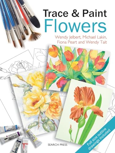 Trace & Paint Flowers