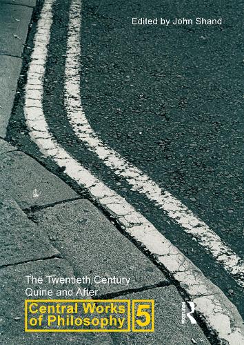 Central Works of Philosophy v5