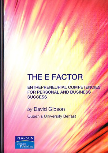 The E Factor: The Key to being more enterprising