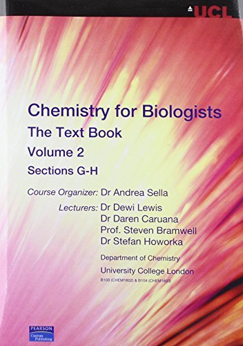 Chemistry for Biologists: v.2