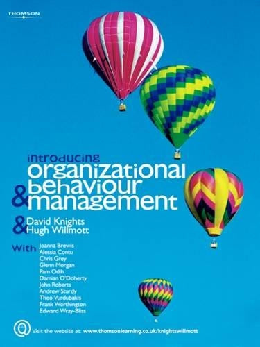 Introducing Organisational Behaviour and Management