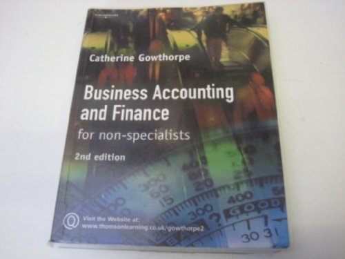 Business Accounting and Finance