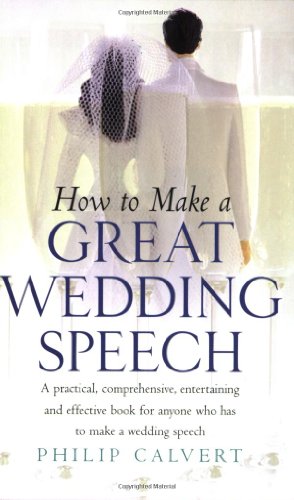 Make a Great Wedding Speech