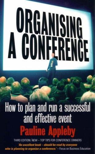 Organising A Conference 3rd Edition