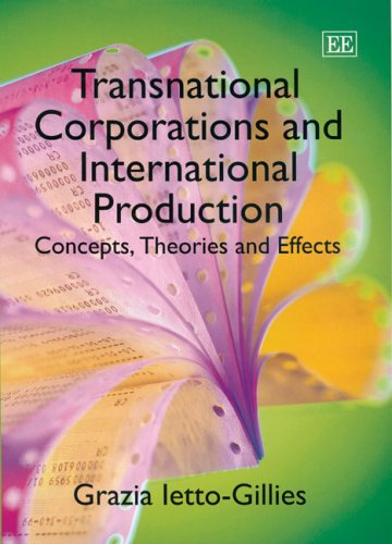 Transnational Corporations and International Production
