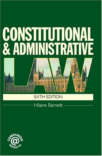Constitutional & Administrative Law